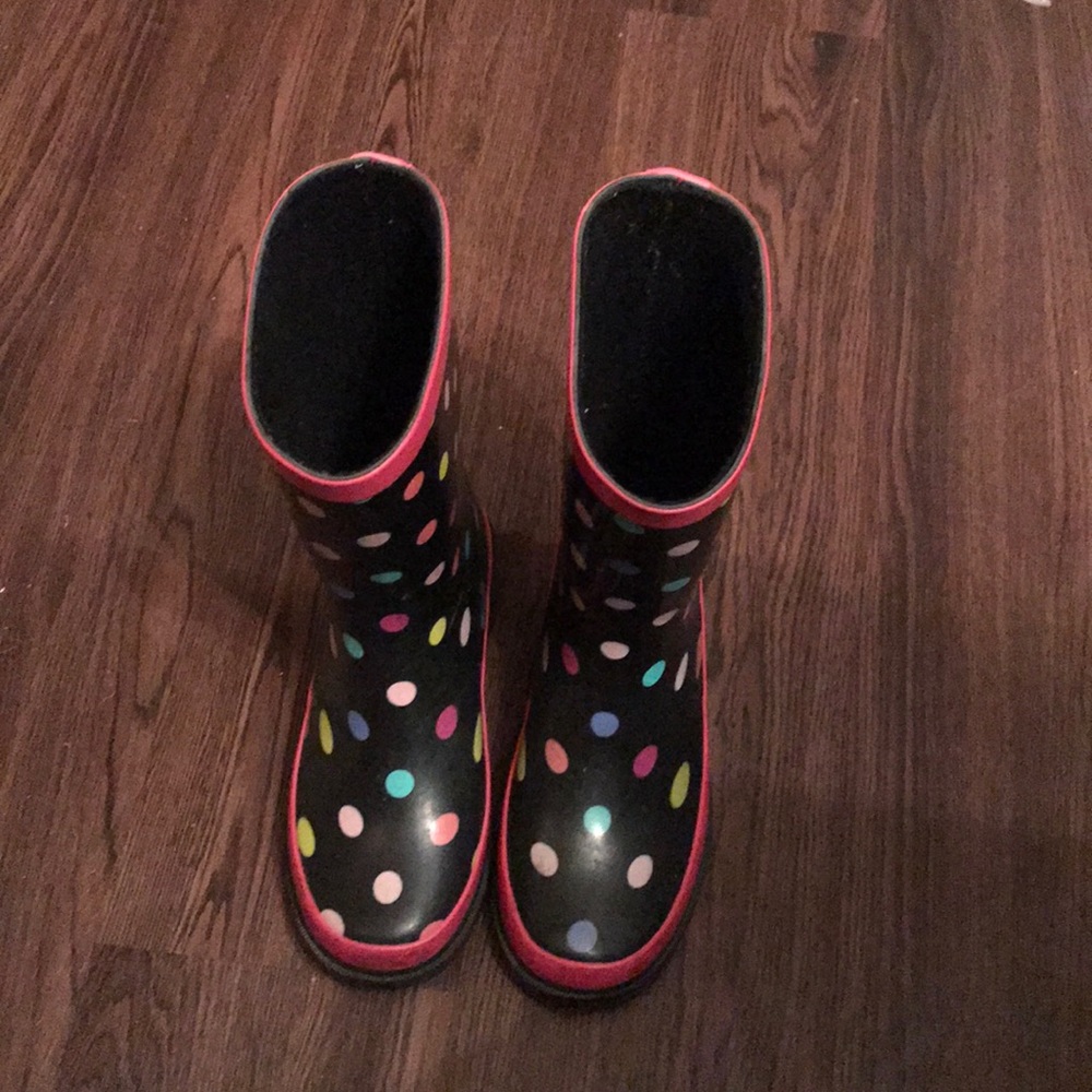 Little girl rain boots